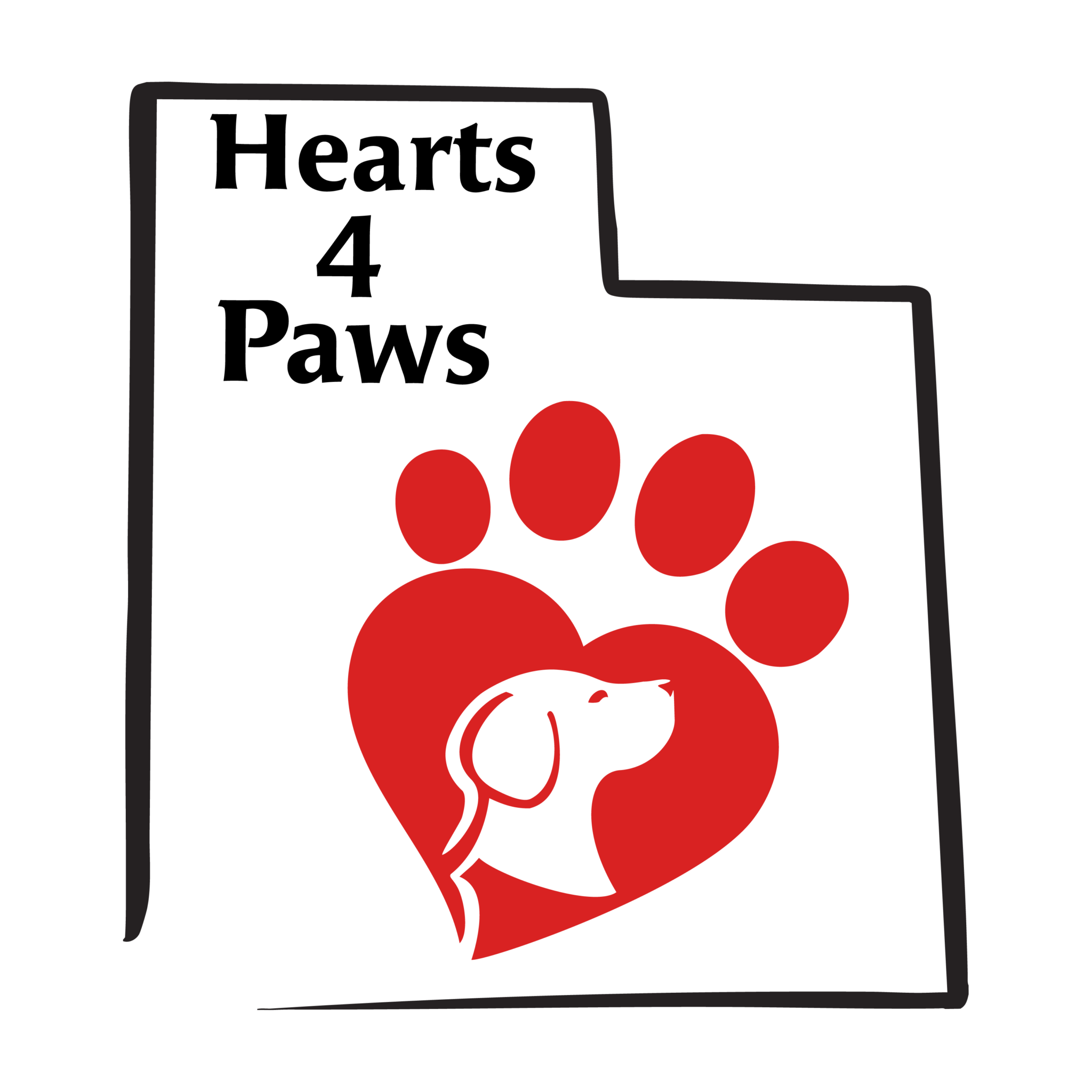 New Logo Roll out – Hearts 4 Paws